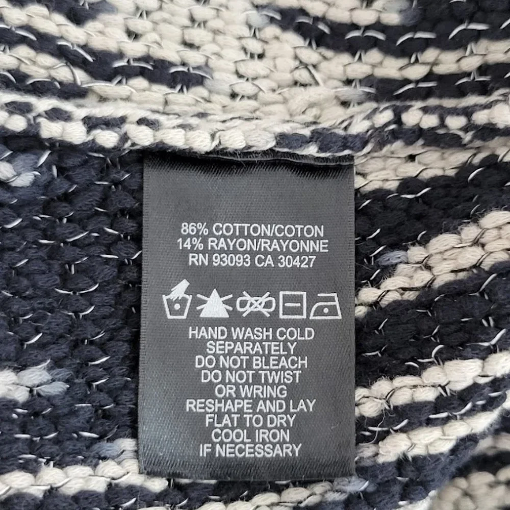 NIC+ZOE open cardigan sweater black Sz P/S - Picture 6 of 6